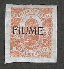 Fiume P1  Mint  SC:$3.75