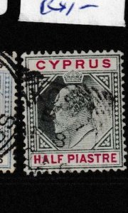 Cyprus SG 50 KE 1/2pi VFU (5ghc) 