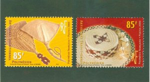 FRENCH POLYNESIA R1 787-88 MH CV$ 3.75 BIN$ 2.00