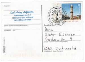 Germany 2008 FDC Stamps Scott 2491 Lighthouse