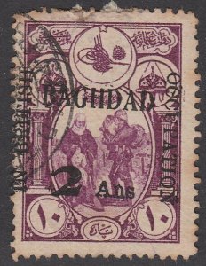 BR OCCUPATION BAGHDAD Iraq - an old forgery of this classic issue............623