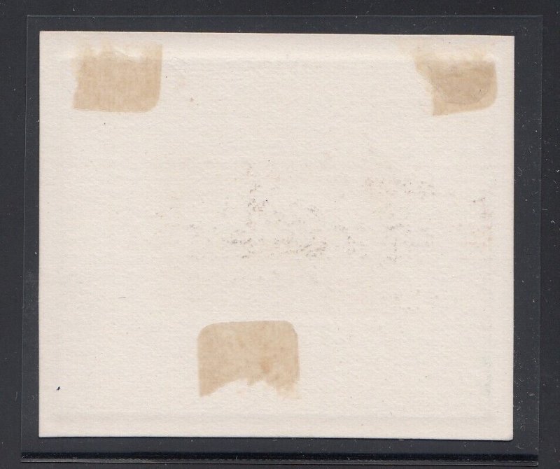 #288-E 5¢ Trans-Mississippi 1898 Bi-Color Large Die Essay FREMONT ON ROCKY MTN