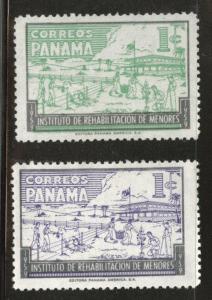 Panama  Scott RA37-RA38 MNH** postal tax stamp set 1959