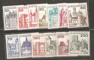 Germany SC 1231-42 Mint, Never Hinged