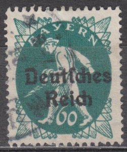 Germany Bavaria Scott #263 1920 Used
