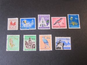 South Africa 1961 Sc 269-277 set FU