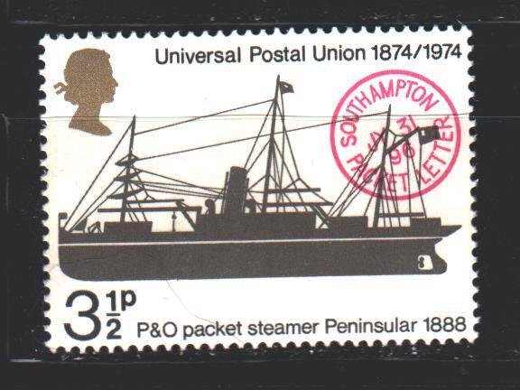 England. 1974. 650 from the series. Ship. MNH.