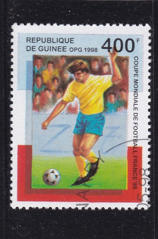 Guinea 1998 World Cup France 400f CTO VGC