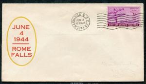 EVENT CACHET WWII - August 10 1944 - Roosevelt MacArthur Hawaii FDR - S7905