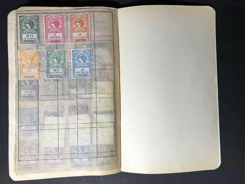 Argentina Revenue Stamps Mint/Used 1891-1932 (1600 Stamps)