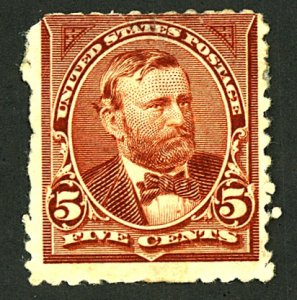 U.S. #255 MINT OG HR THIN