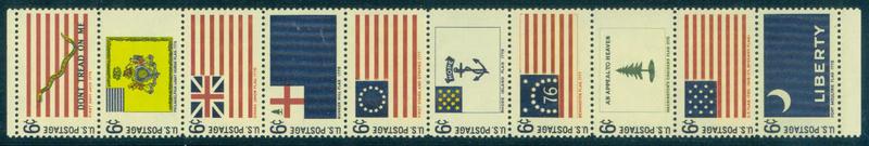 1354-1345 6c Flags Fine MNH Plt/20 LR 30311 L5557