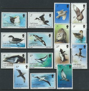 South Georgia Scott 109-123 MNH C0mplete Set!