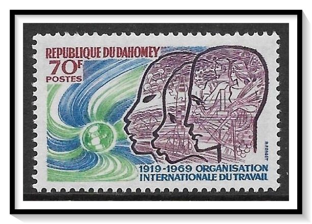 Dahomey #258 ILO Anniversary MNH