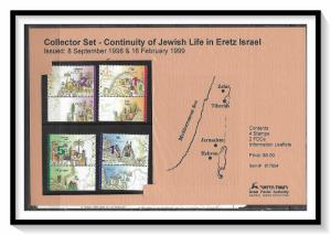 Israel #1344-1347 Holy Cities Collection Set Stamps & FDC's W/Tabs MNH