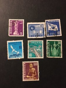 Korea sc 637,641-643,645,647,653 u