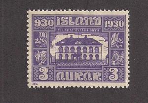 ICELAND SC# 152 F-VF OG 1930