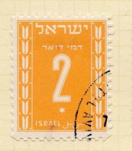 Israel 1949 Early Issue Fine Used 2pr. 174856