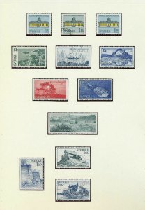 SWEDEN 1950s/60s M&U Collection(Appx 120+Items) (As 274