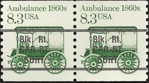 # 2128a MINT NEVER HINGED PRE-CANS. AMBULANCE