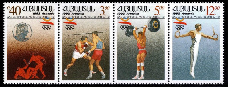 Armenia Scott 432 MNH**  Sports Strip stamp