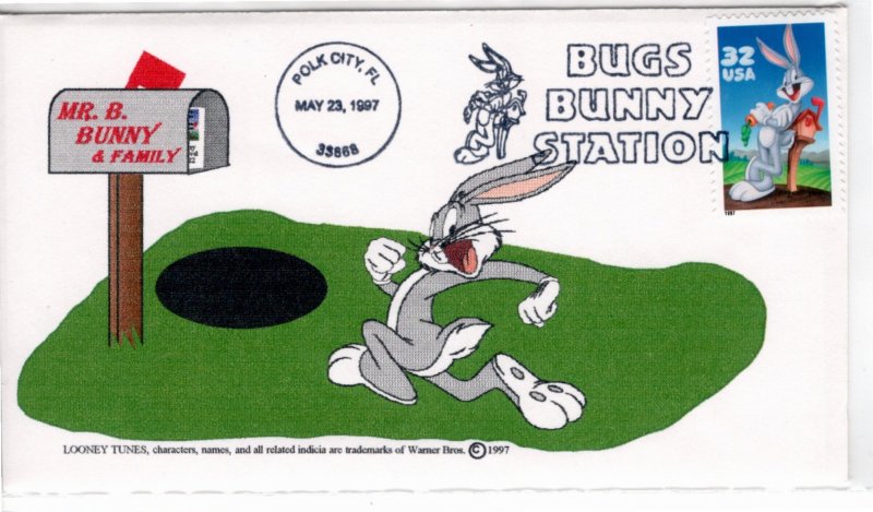 3137 Bugs Bunny FDC