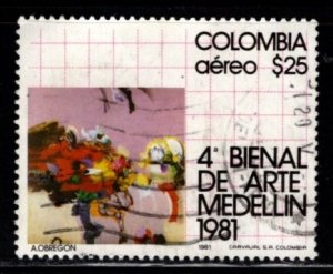 Colombia - #C703 4th Biennial Arts Show   - Used