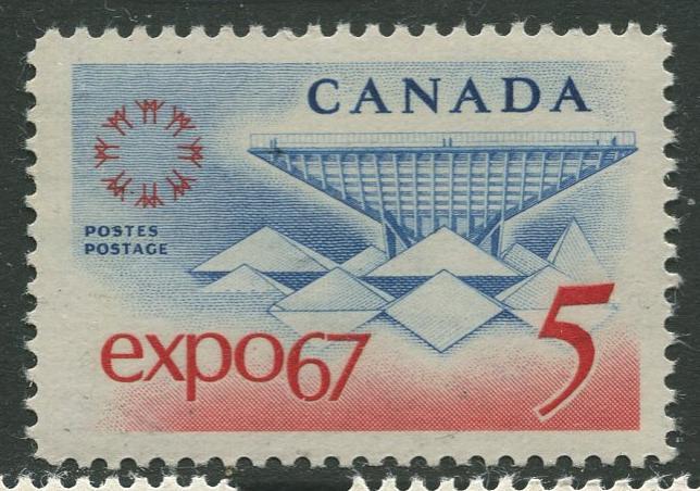 STAMP STATION PERTH Canada #469 Expo 67 Issue 1967 MNH CV$0.25