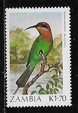 Zambia 384 1.70k Bird single MNH