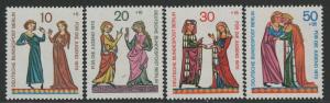 Germany Berlin Scott # 9NB70 - 9NB73, mint nh