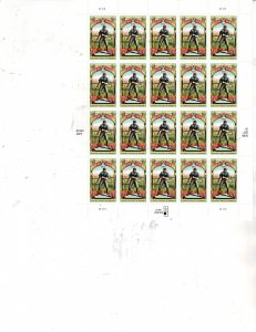 Take me Out to the Ballgame 42c US Postage Sheet #4341 VF MNH