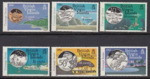 Virgin Islands 484-9 New Coinage mnh
