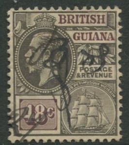 British Guiana - Scott 198 - KGV Definitive -1921 - VFU - Single 48c Stamp