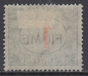 ITALY - Fiume - Tax Sassone n.4 II MH*