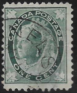 Canada #67 1c Queen Victoria