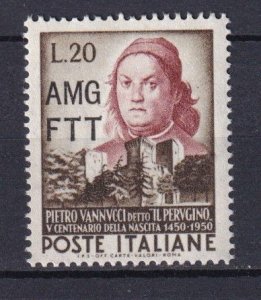 1951 - ITALY - TRIESTE Zone A - Sc#125 - MNH**