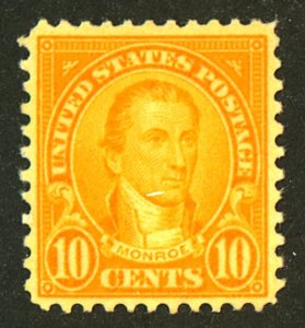 U.S. #642 MINT OG NH