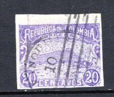 Colombia  #202  Used   F/VF   CV $3.50  .....  1430060