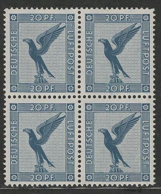 Germany Reich Scott # C30, mint nh, b/4, exp. opinion