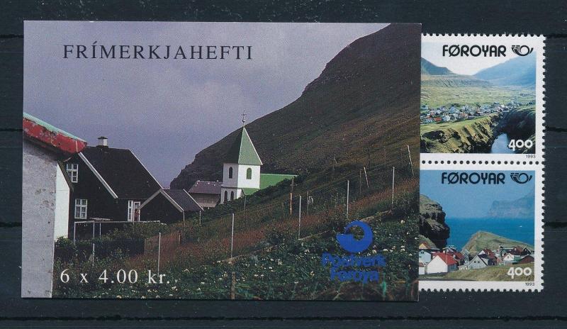 [22727] Faroe Islands 1993 Norden Booklet Landscapes MNH