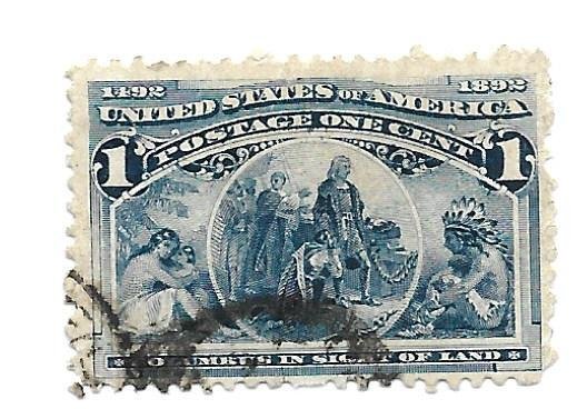 United States 1893 - U - Scott #230 *