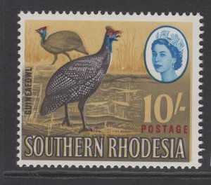 SOUTHERN RHODESIA SG104 1964 10/= DEFINITIVE MNH