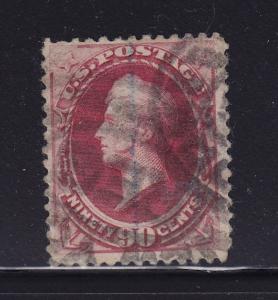 191 F-VF used neat cancel with nice color cv $ 360 ! see pic !