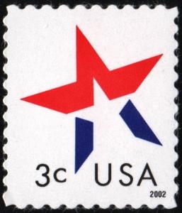 SC#3614 3¢ Star Single (2002) SA