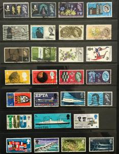 Great Britain - 1960's commemoratives - stamp lot #1