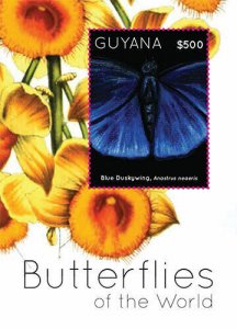 Guyana - 2012 - Butterflies Of The World  - Souvenir Sheet - MNH