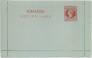 CANADA  -  POSTAL STATIONERY \ LETTER CARD : Higgings & Gage #1