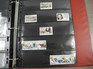 CUBA(2002-2008), Stamp Collection in stock pages(Kenmore binder)