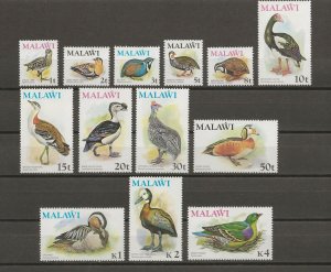 MALAWI 1975 SG 473/85 MNH Cat £55