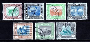 Sudan - Scott #107//113 - Used - See description - SCV $13